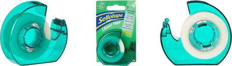 Sellotape Clever Invisible Tape On Dispenser 18mm x 25m