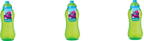 Sistema Water Bottle Twist n Sip 330ml Green