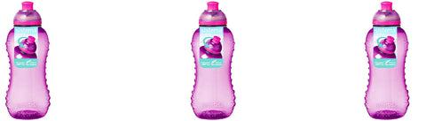 Sistema Water Bottle Twist n Sip 330ml Pink