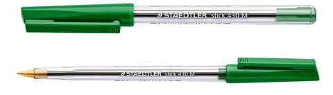 Staedtler Ballpoint Pen Medium Stick 430M Green