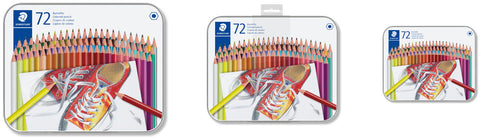 Staedtler Coloured Pencils 175 Tin Case of 72 Assorted Colours