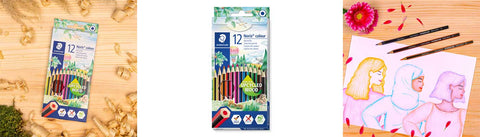 Staedtler Coloured Pencils 185 C12 Noris Club 12 Shades