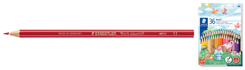 Staedtler Coloured Pencils Noris Club Full Length Pack of 36