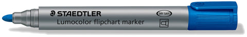 Staedtler Flipchart Marker 356-3 Lumocolour Bullet Tip Blue