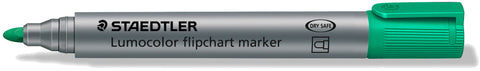 Staedtler Flipchart Marker 356-5 Lumocolour Bullet Tip Green