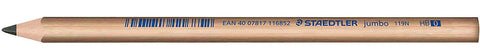 Staedtler Triangular Jumbo Pencil Natural Wood HB