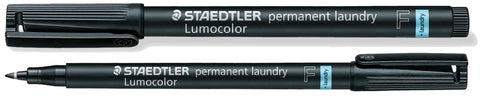 Staedtler Laundry Marker Fine 0.6mm Black