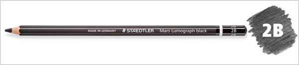 Staedtler Pencil Mars Lumograph Black 2B