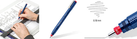 Staedtler Mars Matic 700 M018 Technical Drawing Pen 0.18mm