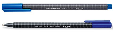 Staedtler Triangular Rollerball 403-3 Triplus Pen  Blue