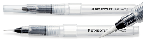 Staedtler Refillable Water Brushes 949 Superfine