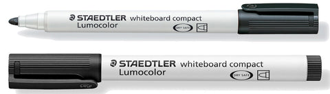 Staedtler Whiteboard Marker 341 Compact Lumocolor Fine Tip Black