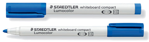 Staedtler Whiteboard Marker 341 Compact Lumocolor Fine Tip Blue