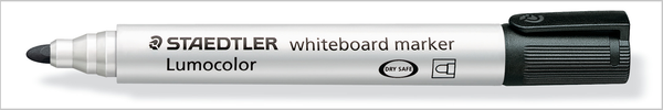 Staedtler Whiteboard Marker Bullet Tip Lumocolor Black