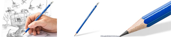 Staedtler Graphite Pencil with Eraser Tip Norica HB