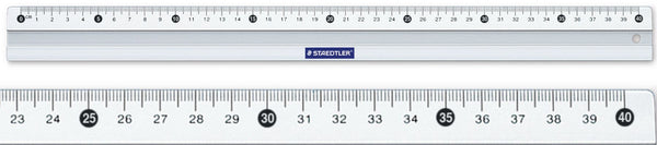 Staedtler Mars Aluminum Ruler 563 40 with Inking Edge 40cm