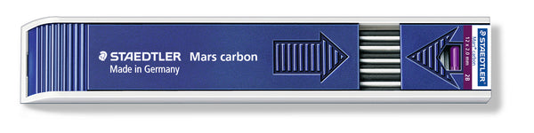 Staedtler Mars Carbon Leads 200-2B 2mm Tube of 12 Degree 2B