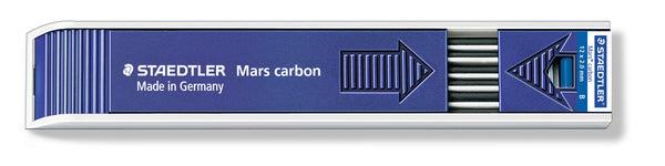 Staedtler Mars Carbon Leads 200-B 2mm Tube of 12 Degree B