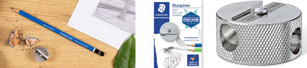 Staedtler Mars® Double Hole Magnesium Pencil Sharpener 510 25BK-C Metal