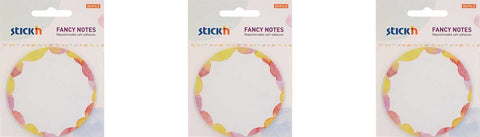 Stick'n Fancy Sticky Notes 70 x 70mm 30 Sheets Circle