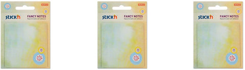 Stick'n Fancy Sticky Notes 76 x 76mm 30 Sheets Flower