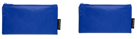 Supply Co Pencil Case Flat Blue 21x11cm