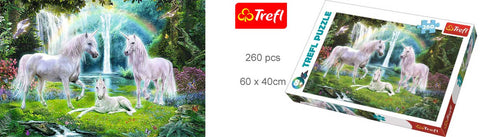 Trefl Premium Puzzle Unicorn Landscape 260 Pieces 60 x 40cm