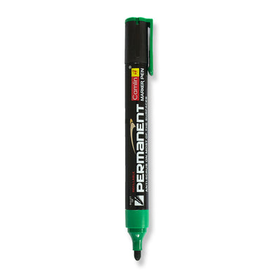 green permanent marker