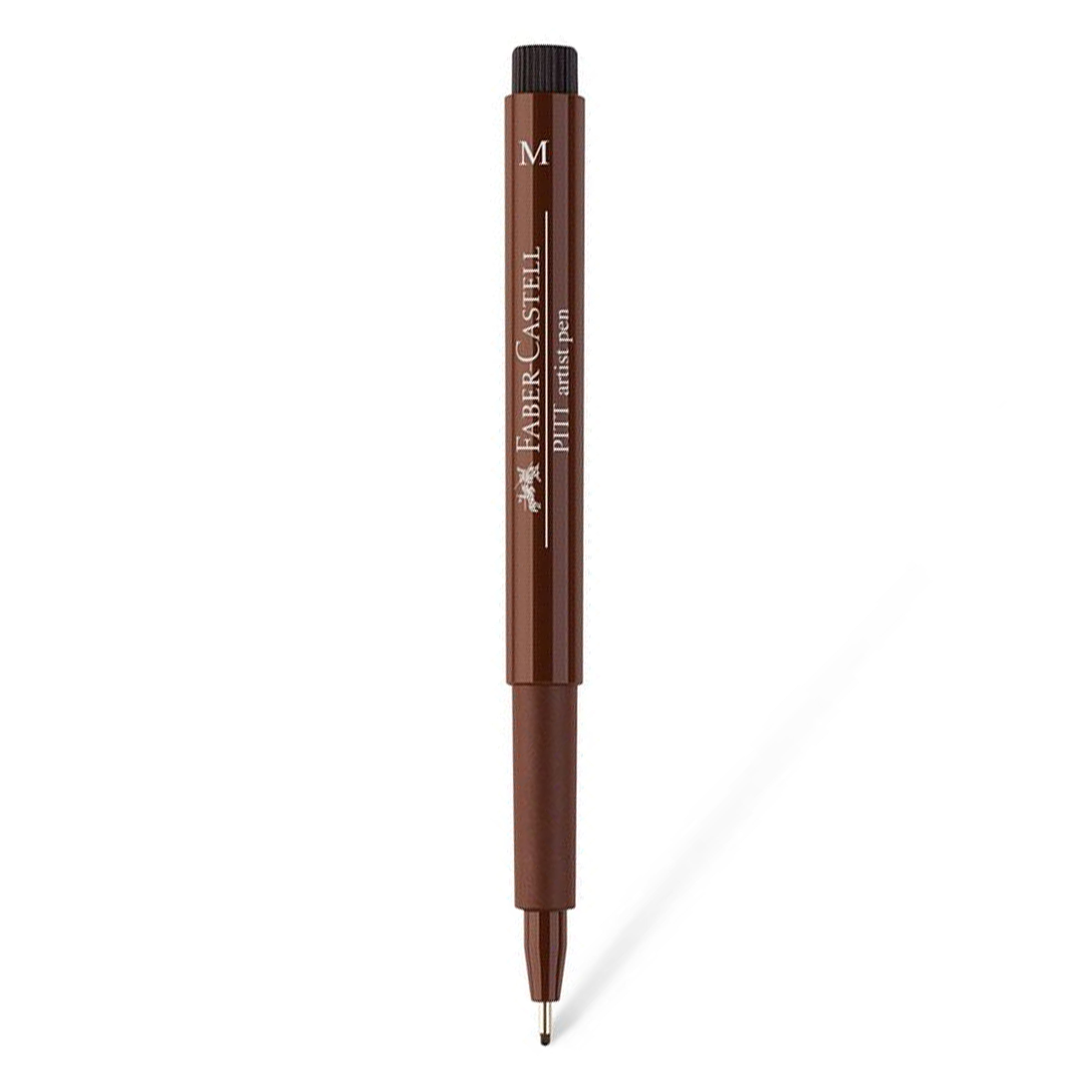 FaberCastell Artist Pen PITT Medium 0.7 MM Dark Sepia School Depot NZ