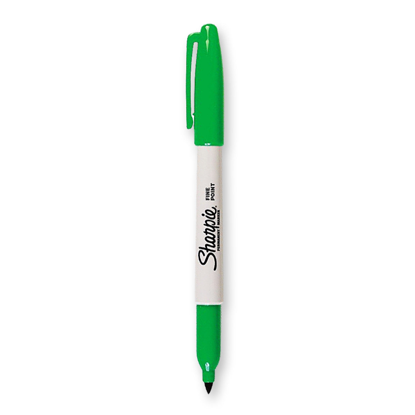 green permanent marker