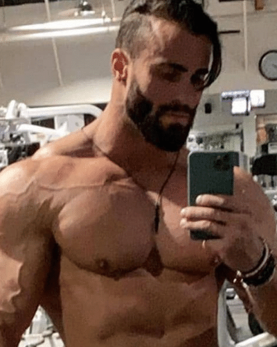 Calum Von Moger haircut