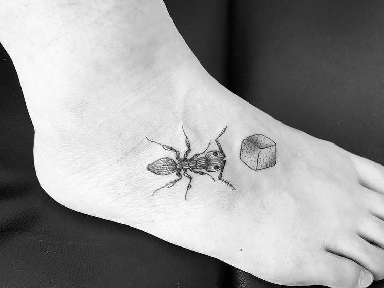 Ant Tattoo by inkyourskinbdc