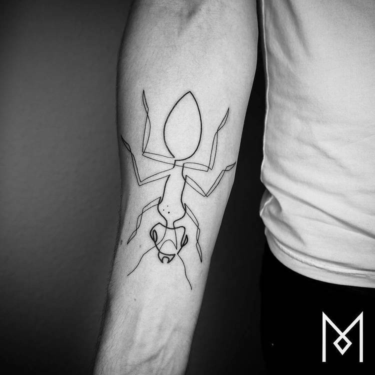 Ant Tattoo by moganji