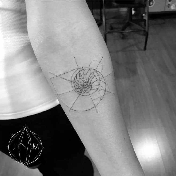 Fibonacci Tattoo by edem_ink