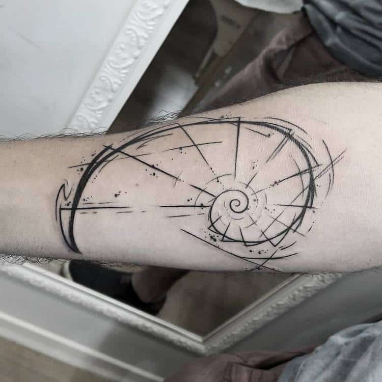 Fibonacci Tattoo by carolinahelenaart