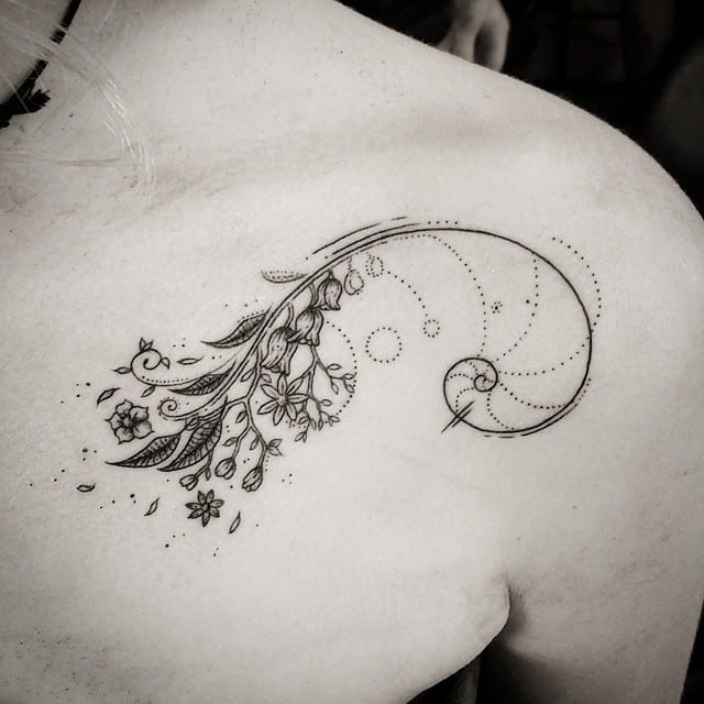 Fibonacci Tattoo by randy.tattoos