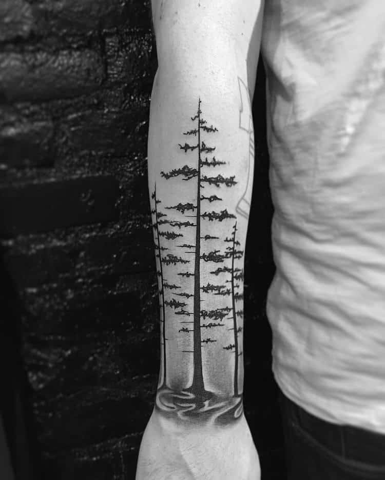 Forest Tattoo by mnsantanatattoo