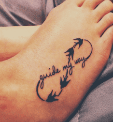 What Does The Quote Infinity Sign Mean As A Tattoo, Quote Infinity Sign Tattoo, Quote Infinity Sign Tattoo Ideas, Quote Infinity Sign Tattoo on feet, Quote Infinity Sign Tattoo on legs,