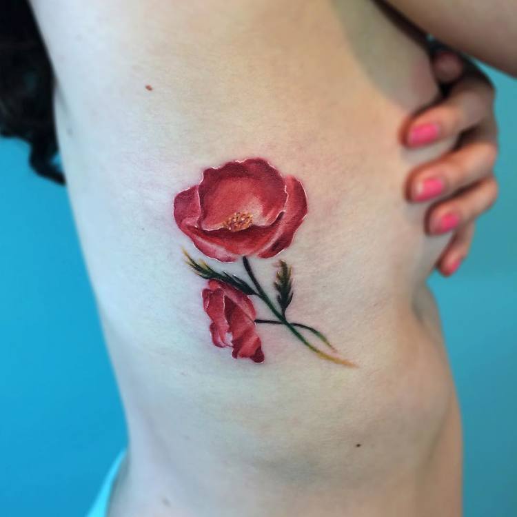 Poppy Tattoo by bryan.gee