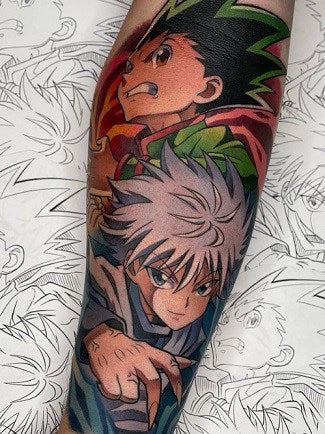 12 Hunter x Hunter Tattoo Design Ideas, Hunter x hunter tattoo design ideas small, Hunter x hunter tattoo design ideas simple, Hunter x hunter tattoo design ideas for guys, Hunter x hunter tattoos,