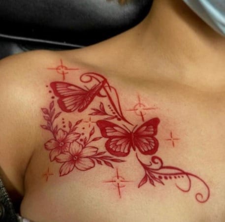 What Does a Red Butterfly Tattoo Mean, What does it mean to have a red butterfly tattoo, What does a red butterfly mean, What does a red butterfly tattoo mean on your wrist, What is the real meaning of a butterfly tattoo, What does a red butterfly tattoo mean on your shoulder, What does a red butterfly tattoo mean on your chest, Cultural Interpretations of red butterfly, Physchological Interpretation of red butterfly, Spiritural Significance of red butterfly,