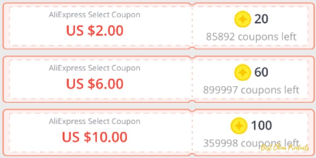 What is the AliExpress Coins to Coupons Exchange Rate?