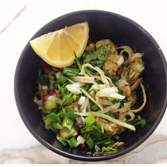 tangy and fresh green curry noodle recipe orli organic living natural skincare and beauty australia
