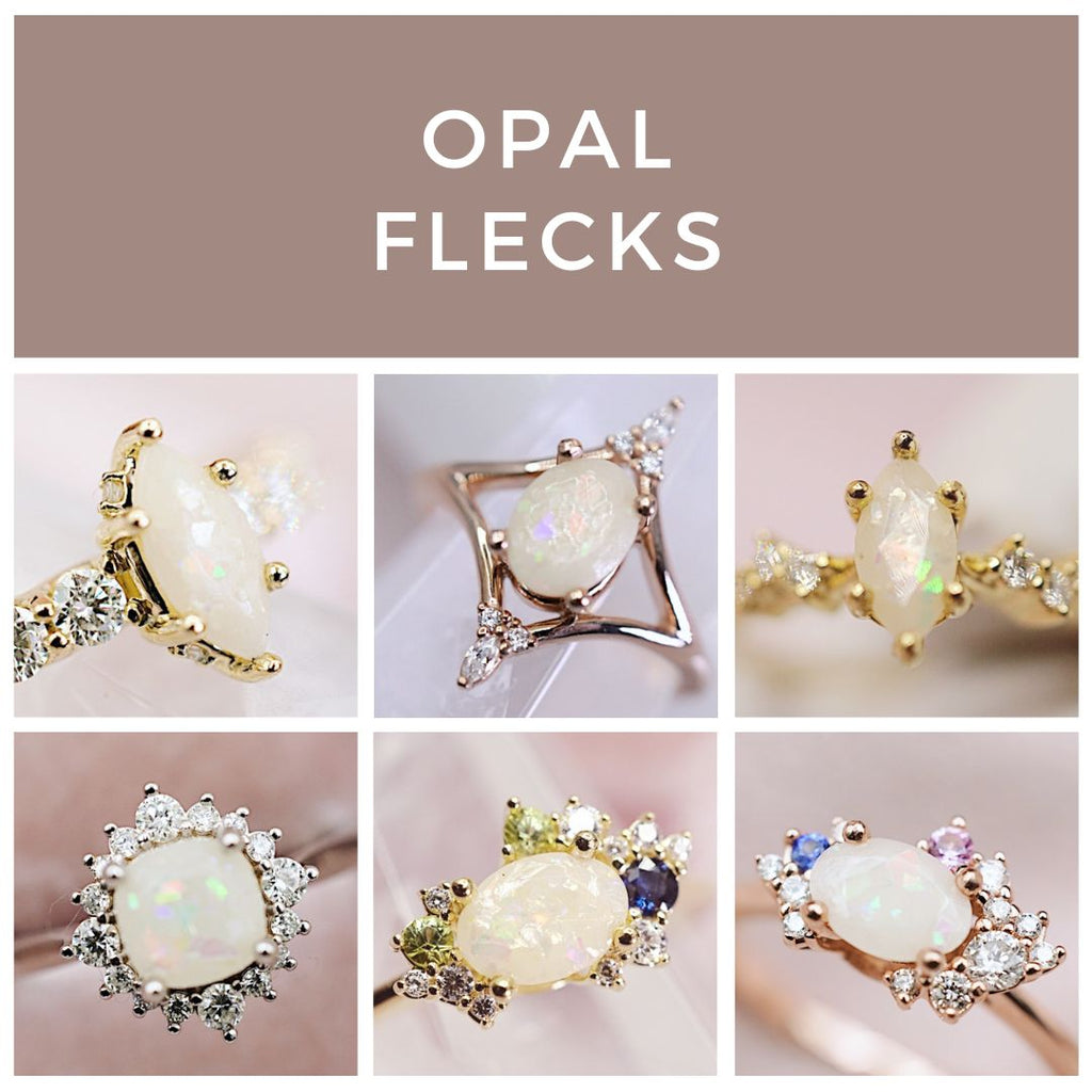 breast milk & opal flecks