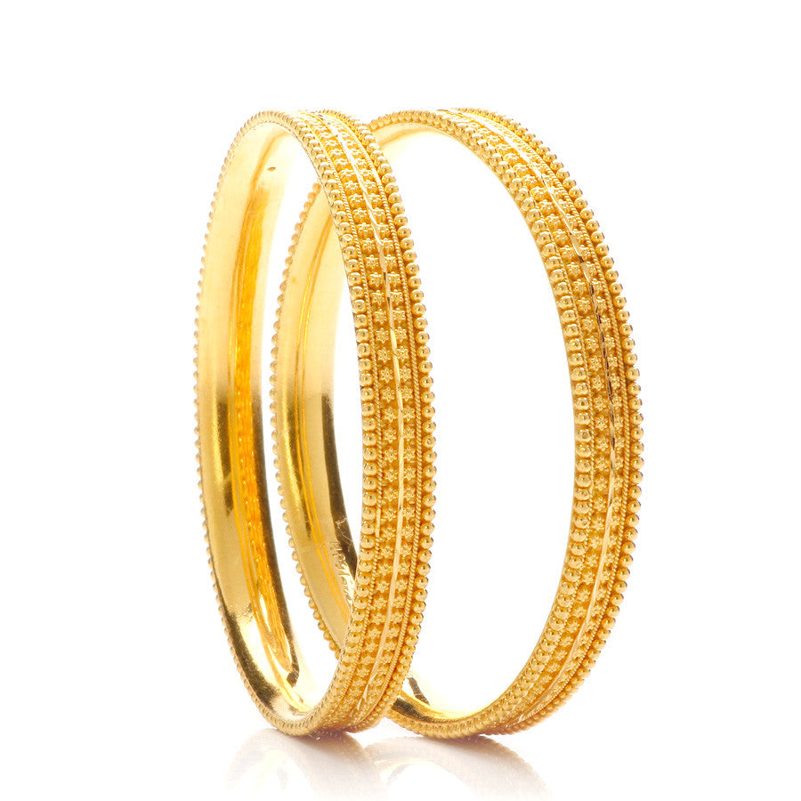 gold bangles design