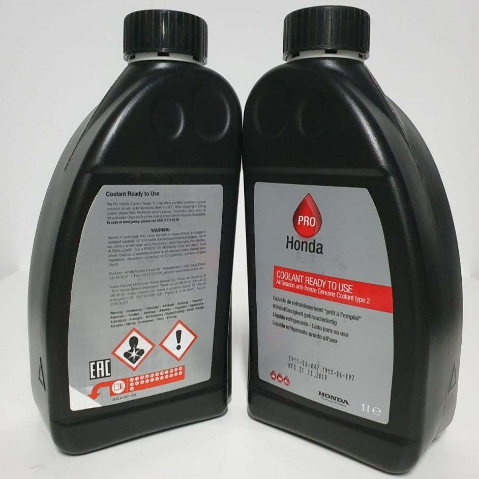 Genuine Honda Type 2 Blue Coolant Pre Mixed All Hondas Dream Automotive