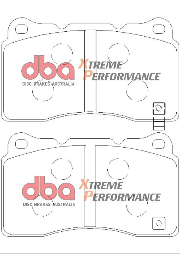 Dba Xtreme Performance Front Brake Pads T3 Honda Civic Type R Fk2 Dream Automotive