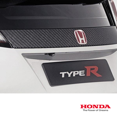 Genuine Honda Carbon Fibre Console Decoration, Honda Civic Type R
