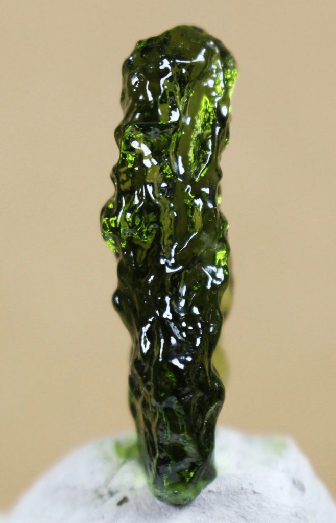 Esempio di moldavite falsa 77