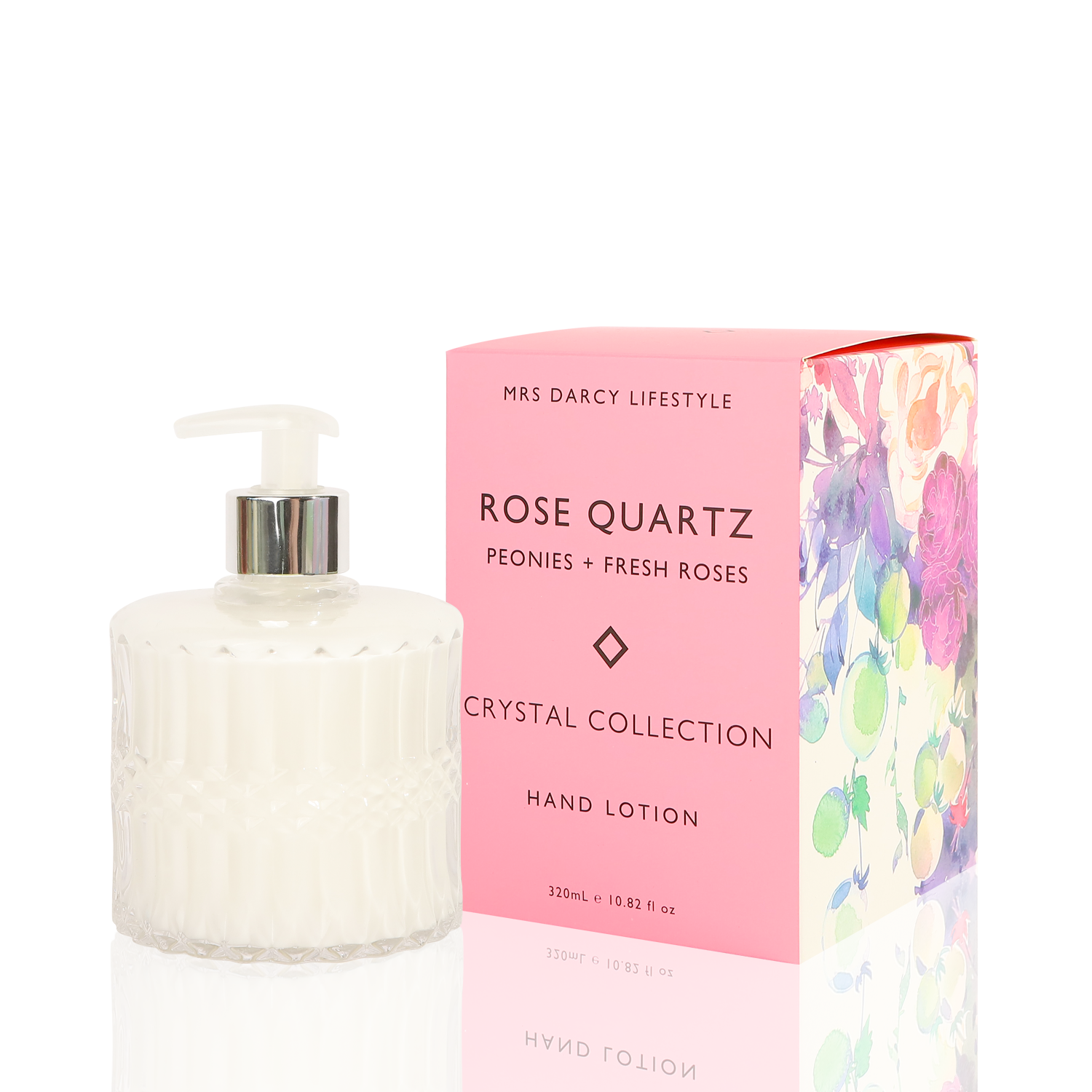 Image of Hand Lotion - Rose Quartz - Peonies + Fresh Roses